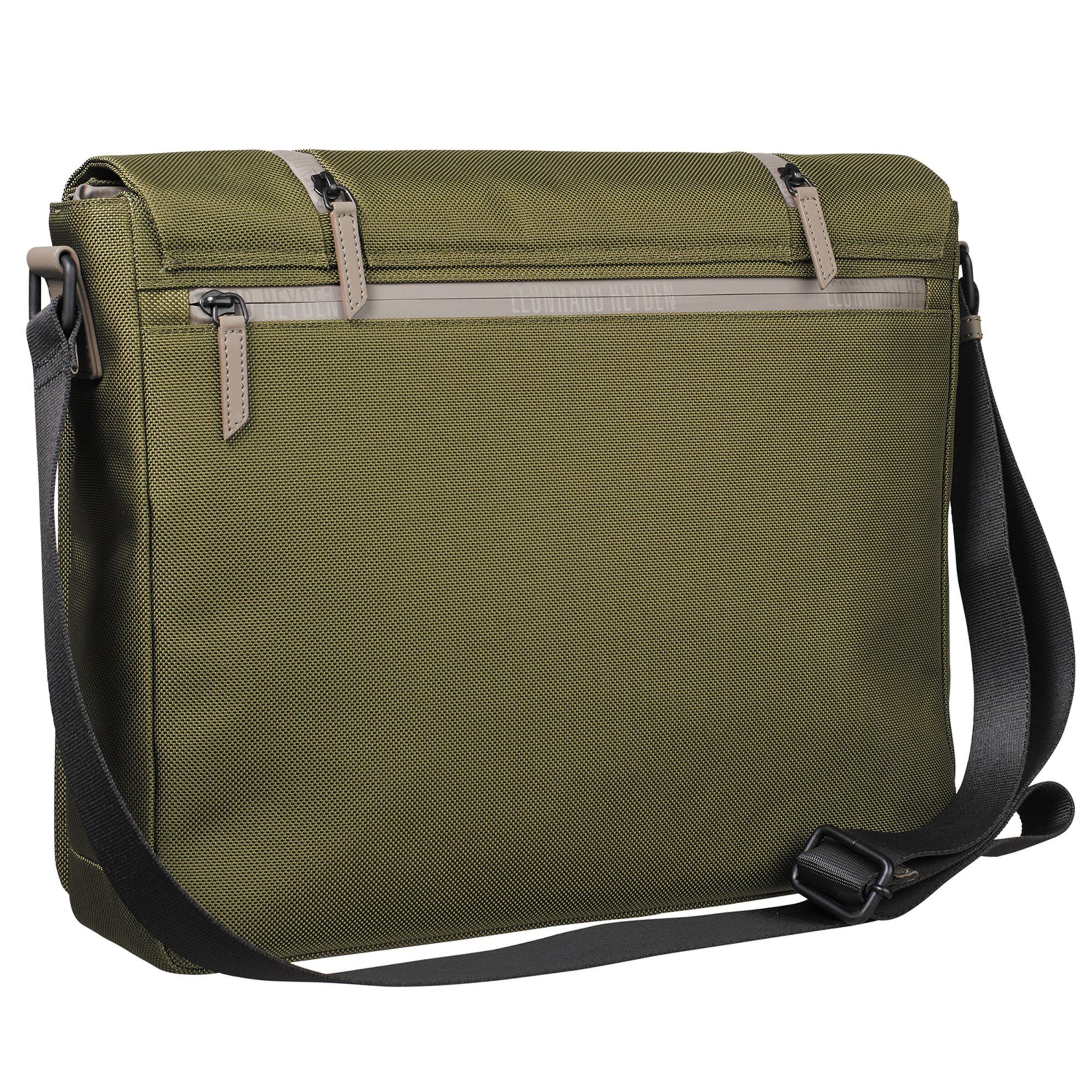 LEONHARD HEYDEN Document bag 'Helsinki' in Green