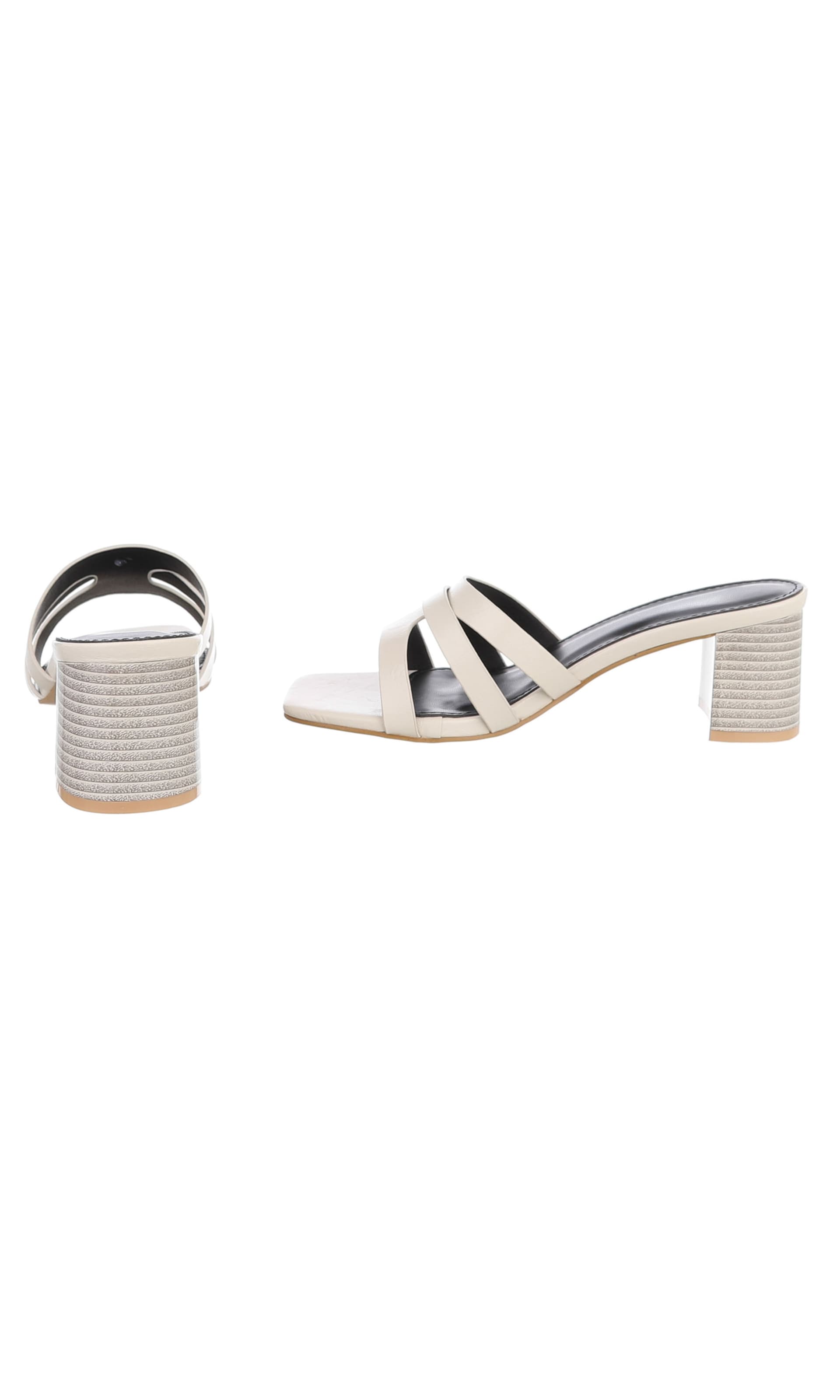 Ital-Design Pantolette in Beige