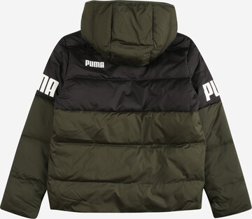 PUMA Winter Jacket 'Power' in Green