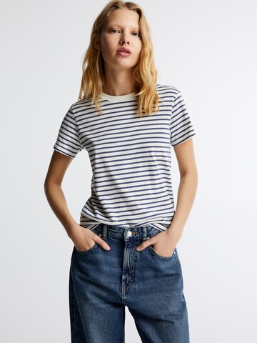 Pull&Bear Shirt in Wit: voorkant