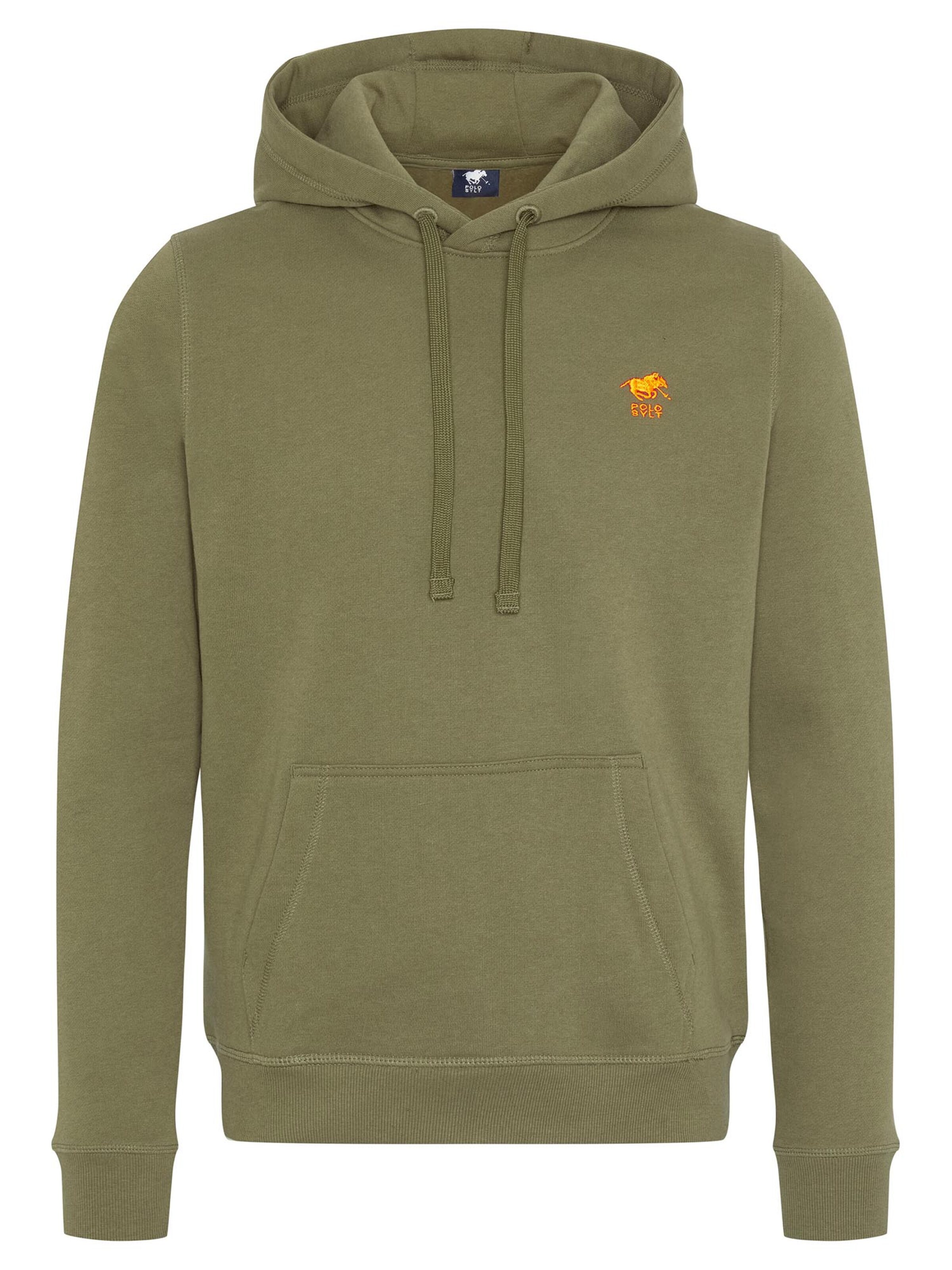 Polo Sylt Sweatshirt 'Basic' in Green: front