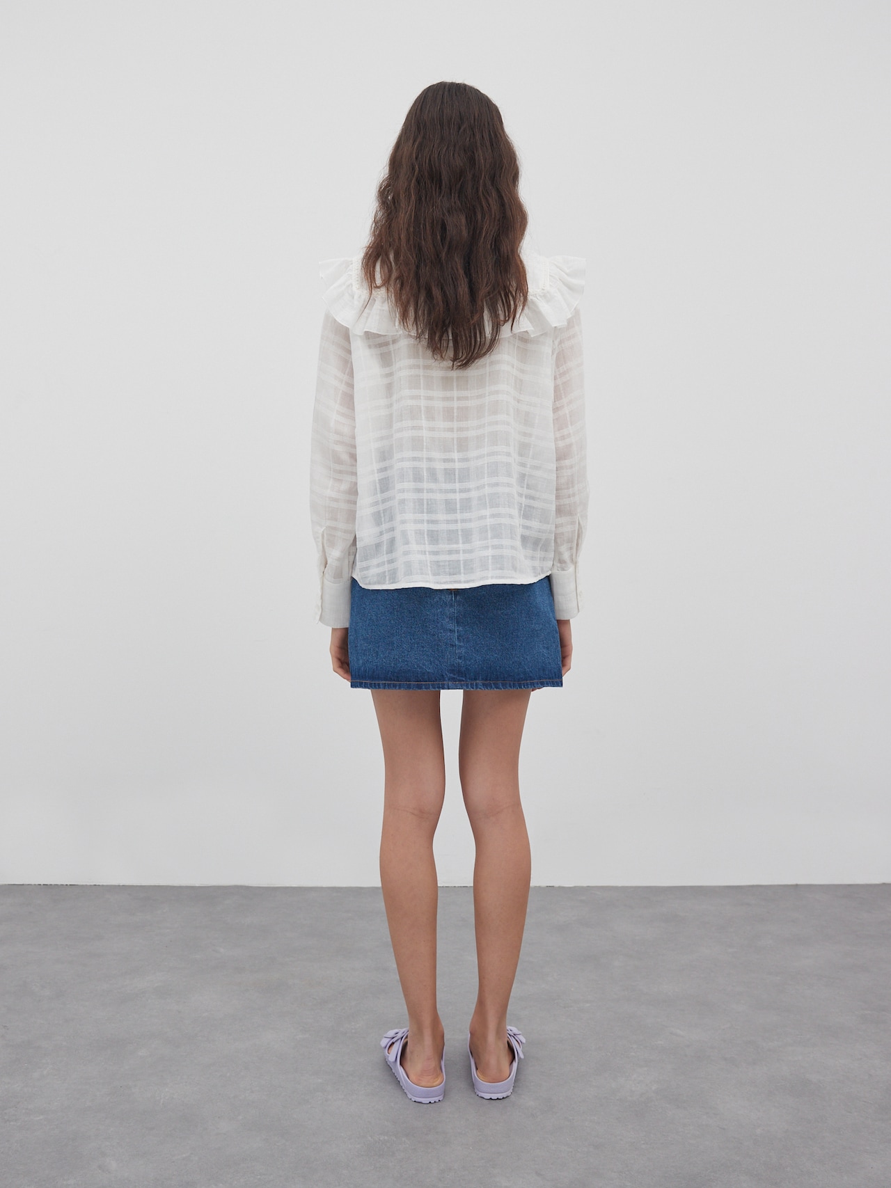 EDITED Chemisier 'Noel' crème