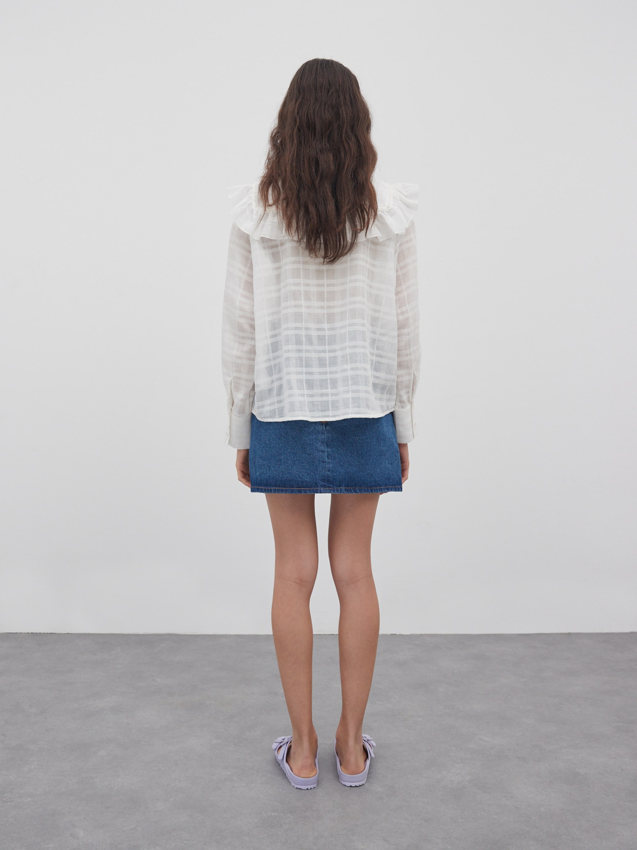 EDITED Producten Blouse 'Noel' Crème