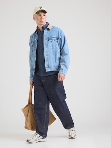 Hackett London Slim fit Ing - kék