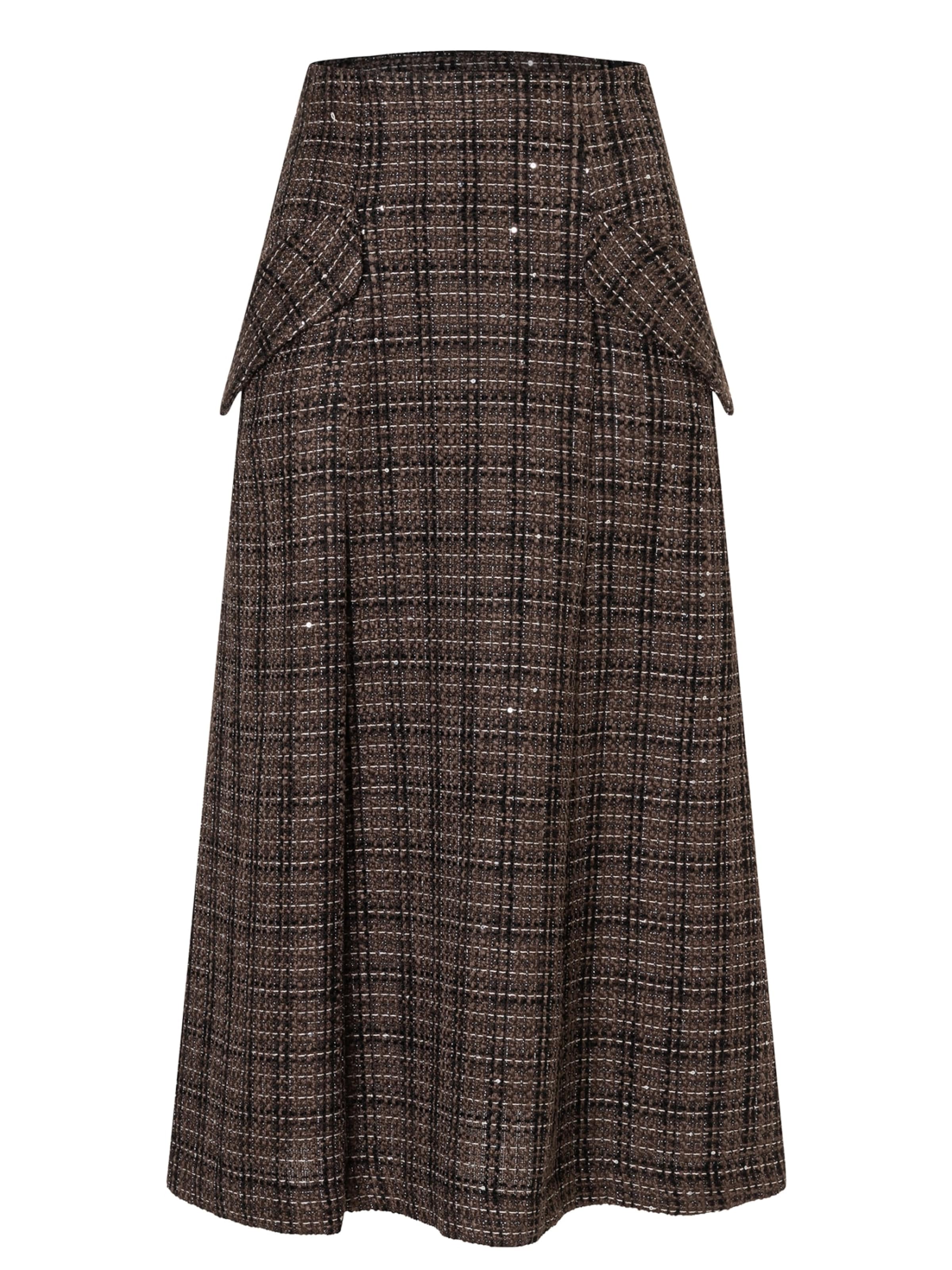 Ana Alcazar Skirt ' Enanora ' in 34 in Brown / Black, Item view