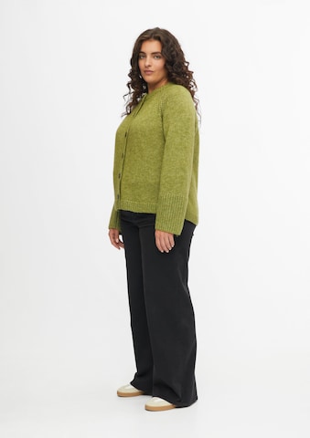 Cardigan s.Oliver CURVE en vert