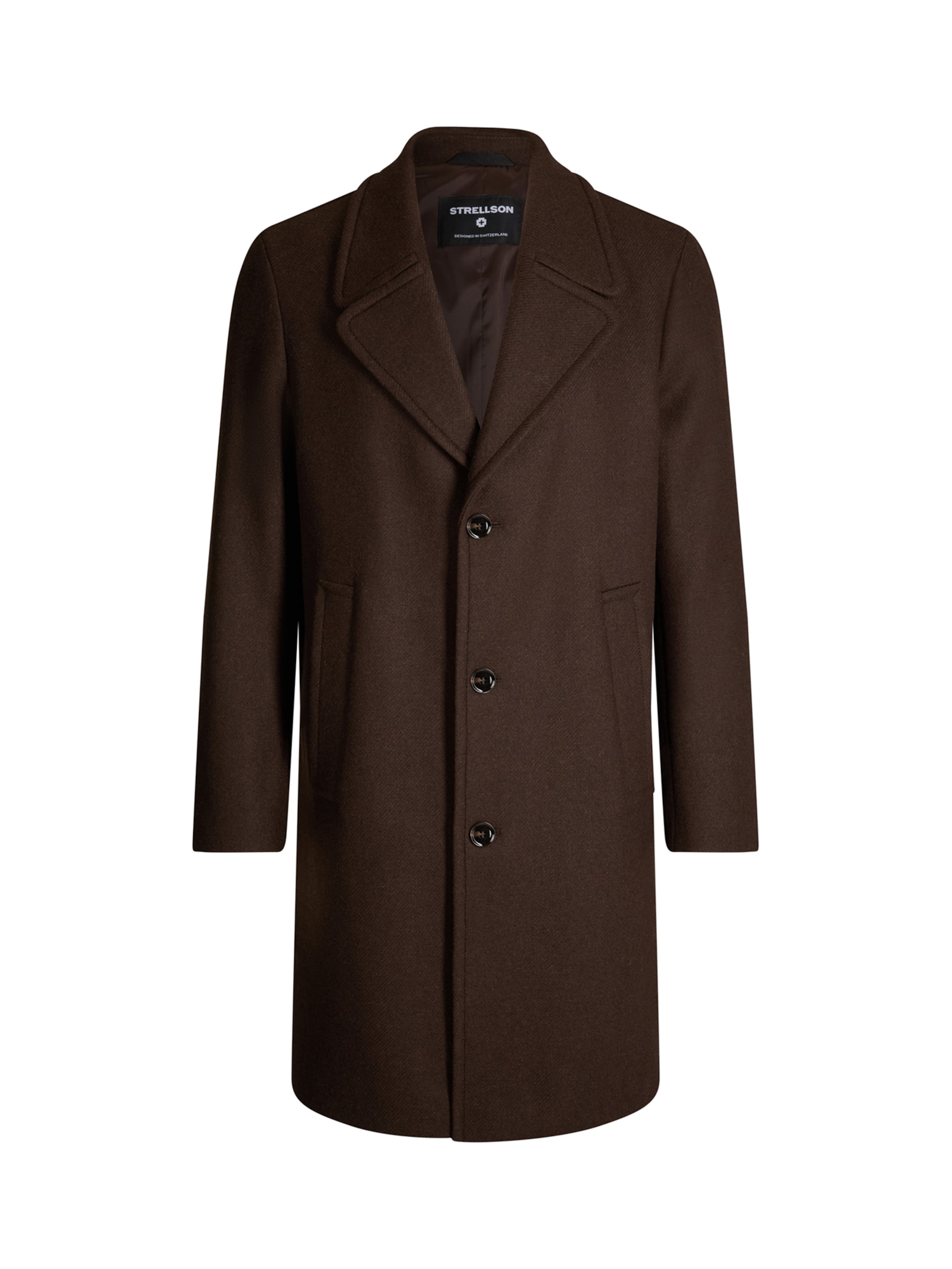 Manteau mi-saison 'Cabanno' STRELLSON en marron : devant