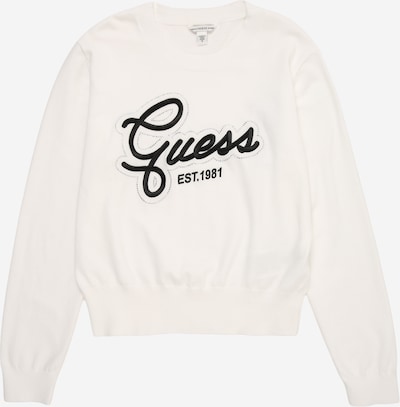 GUESS Collegepaita koossa 128 värissä musta / luonnonvalkoinen, Tuotenäkymä