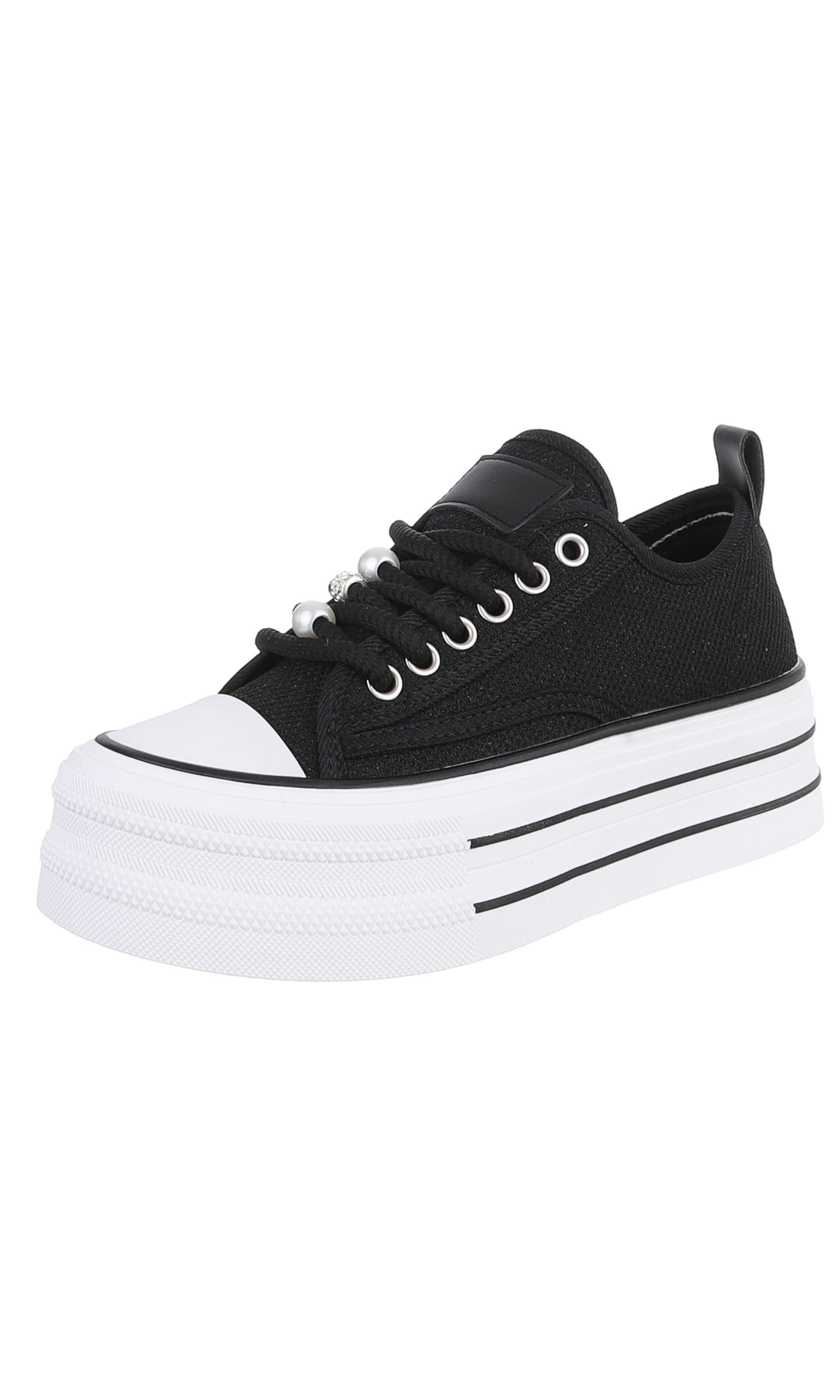 Ital-Design Sneaker in 36 in schwarz, Produktansicht