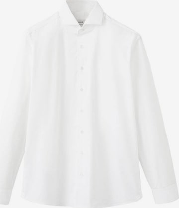 MANGO MAN Regular fit Button Up Shirt 'Roma2' in White: front