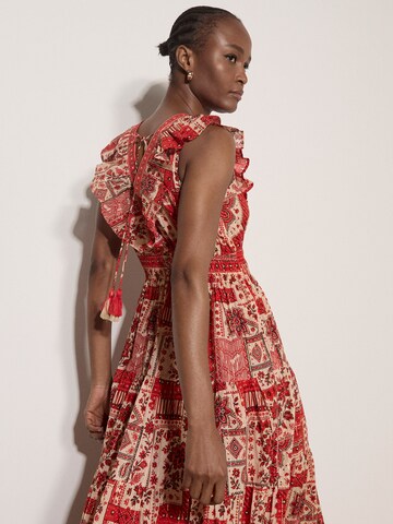 Apricot Dress ' ' in Red