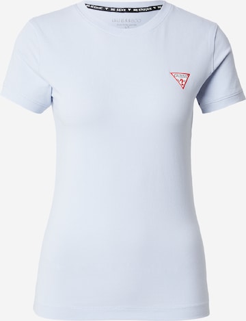 GUESS Футболка в Синий: спереди