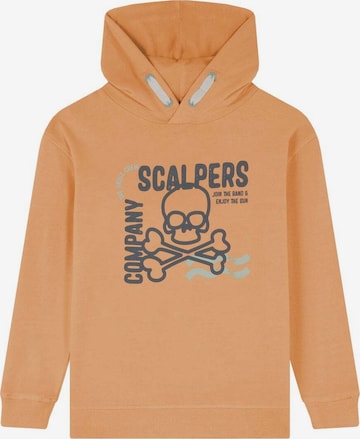 Scalpers Collegepaita 'Stroke' värissä oranssi: etupuoli