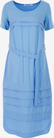 HELMIDGE Summer Dress in Blue: front