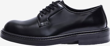 Chaussure à lacets 'Carter' SELECTED HOMME en noir : devant