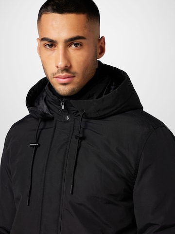 ABOUT YOU Winter Jacket 'Sammy' in Black