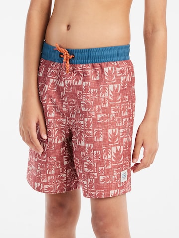 PROTEST Badeshorts 'PRTSurfin JR' in Rot