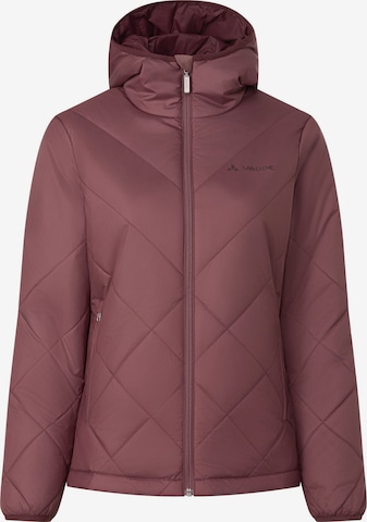 VAUDE Tesino Hooded Jacket in Rot: Vorderseite
