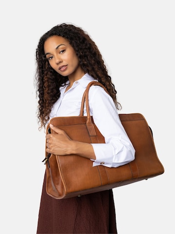 RE:DESIGNED Shopper ' Numi ' in Brown: front
