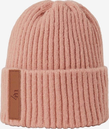 BabyMocs Beanie in Pink: front