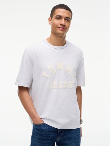 Tommy Jeans Shirt '90s New Classic' in Grey: front