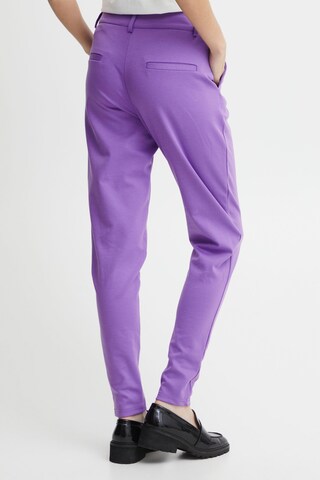 ICHI Tapered Broek 'Kate' in Lila