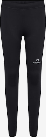 Newline Skinny Sportbroek in Zwart: voorkant