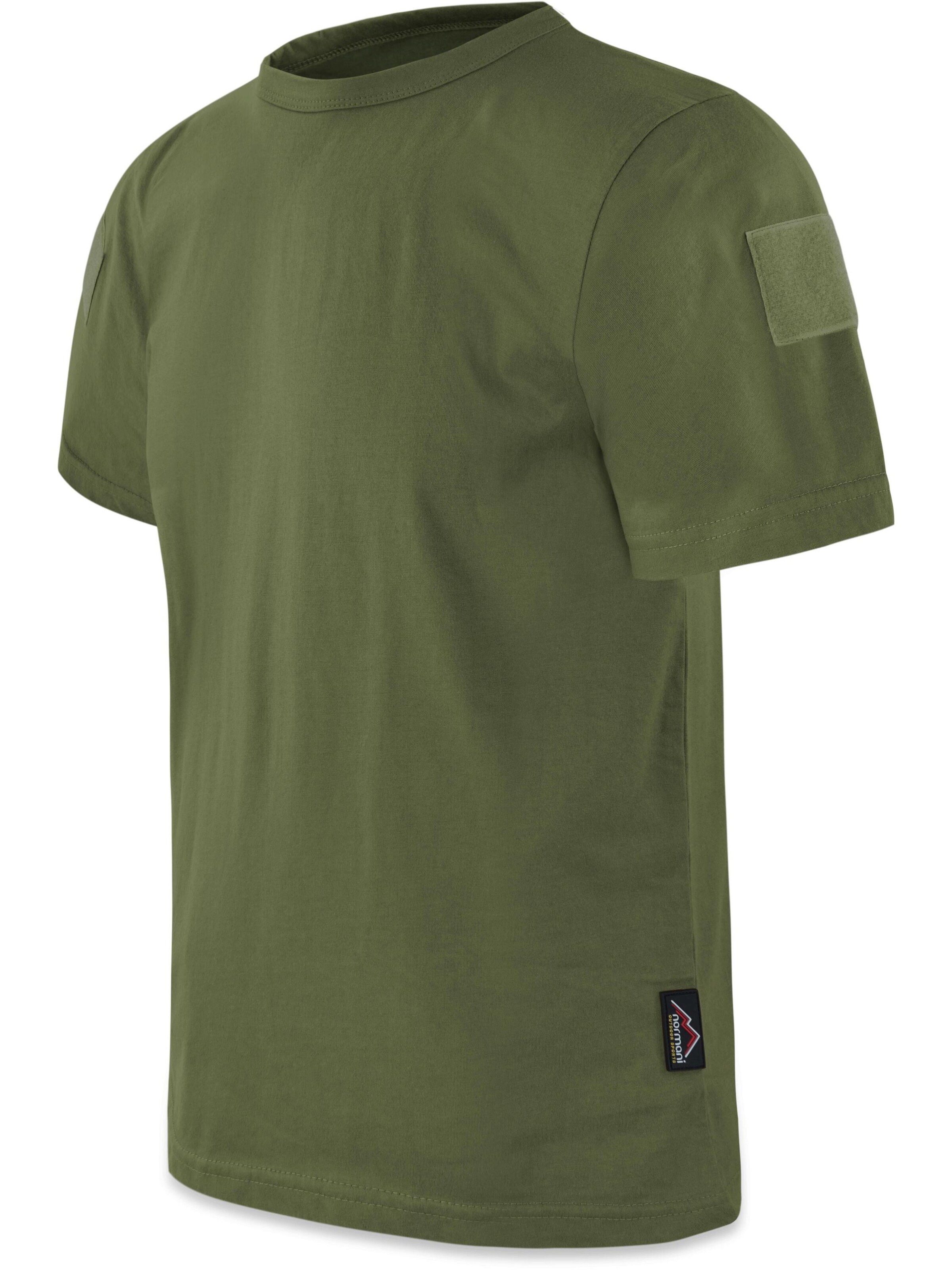 T-Shirt fonctionnel 'Captain' normani en vert