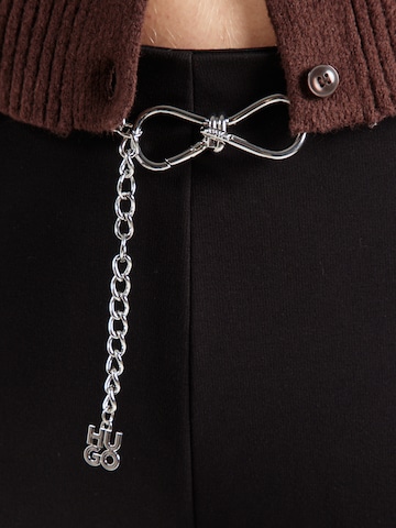 HUGO Расклешенный Штаны 'Noquetel' в Черный