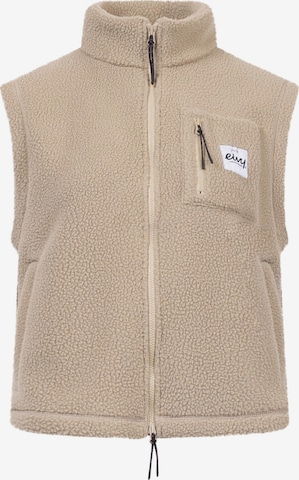 Gilet de sport Eivy en beige : devant