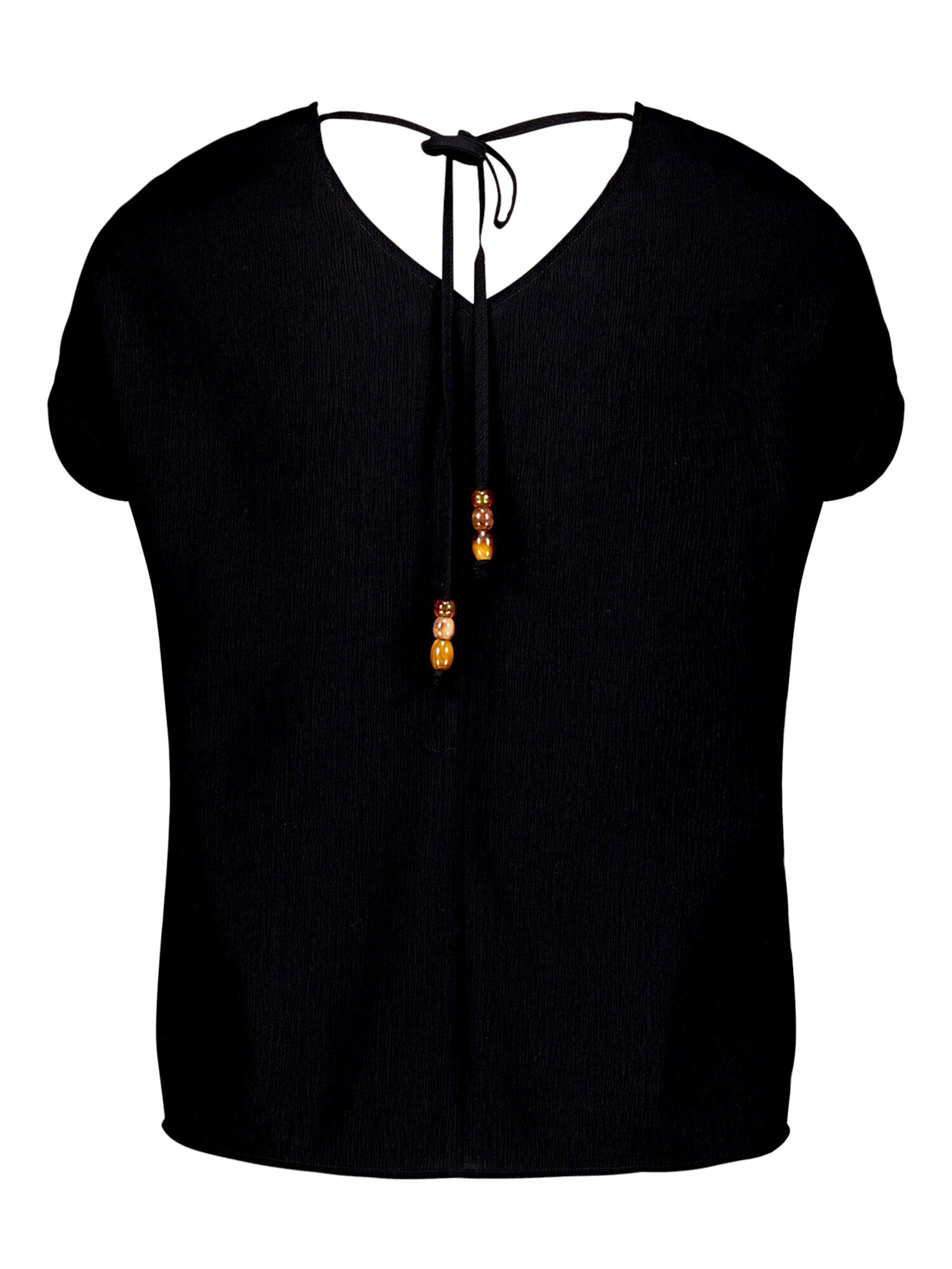 Camicia da donna di zero in nero: frontale