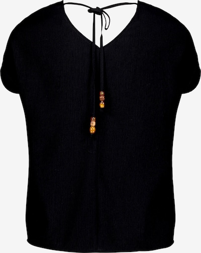 zero Casual-Bluse kurzarm in S in schwarz, Produktansicht