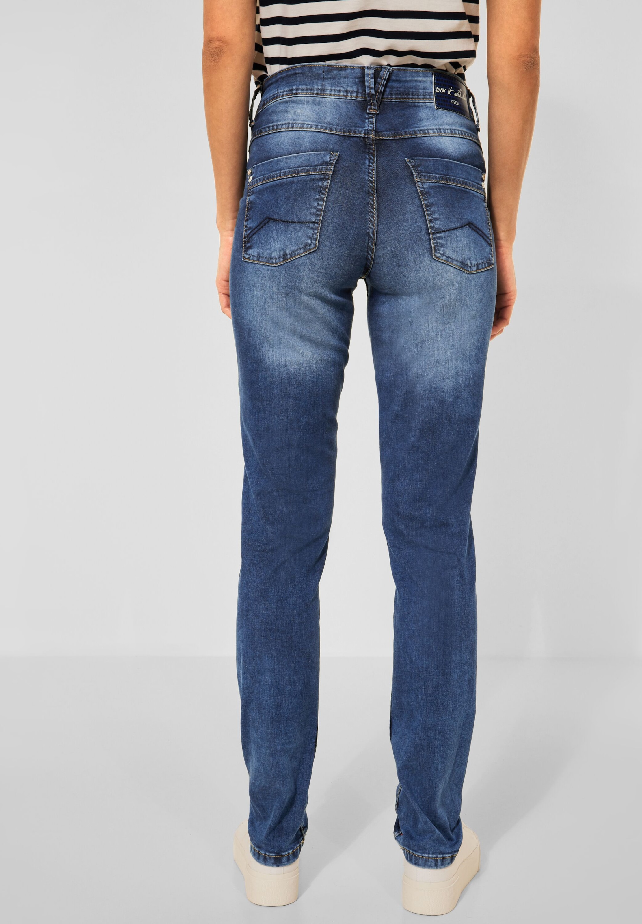 Frauen Jeans CECIL Jeans in Blau - EG68016 Frauen Jeans CECIL Jeans in Blau - EG68016
