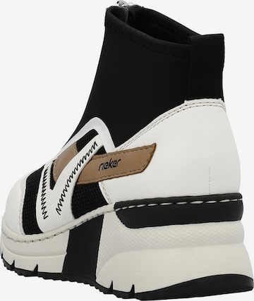 Rieker High-Top Sneakers in White