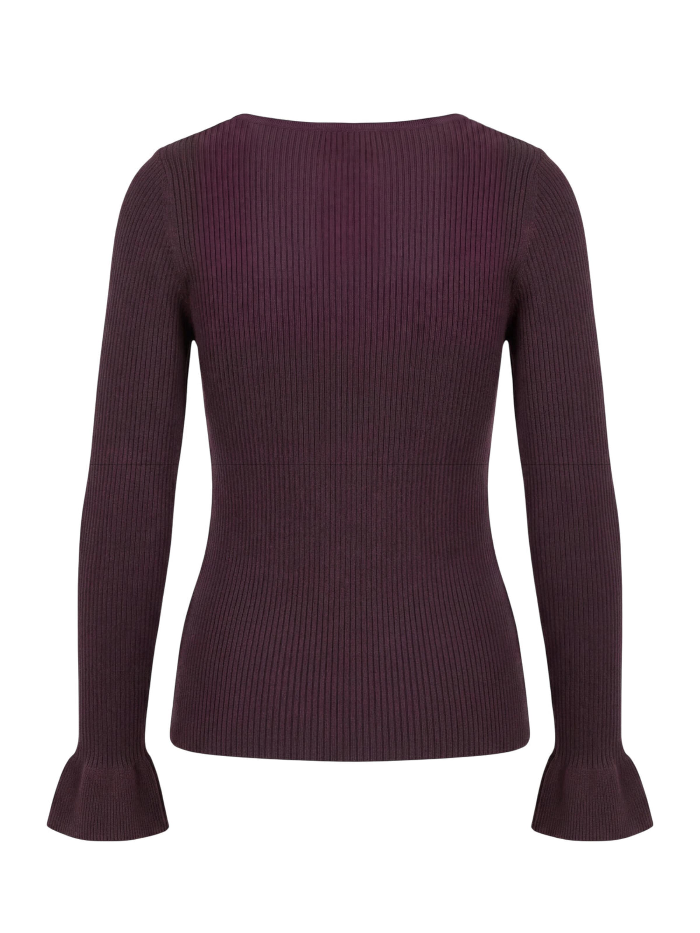 zero Pullover in Braun