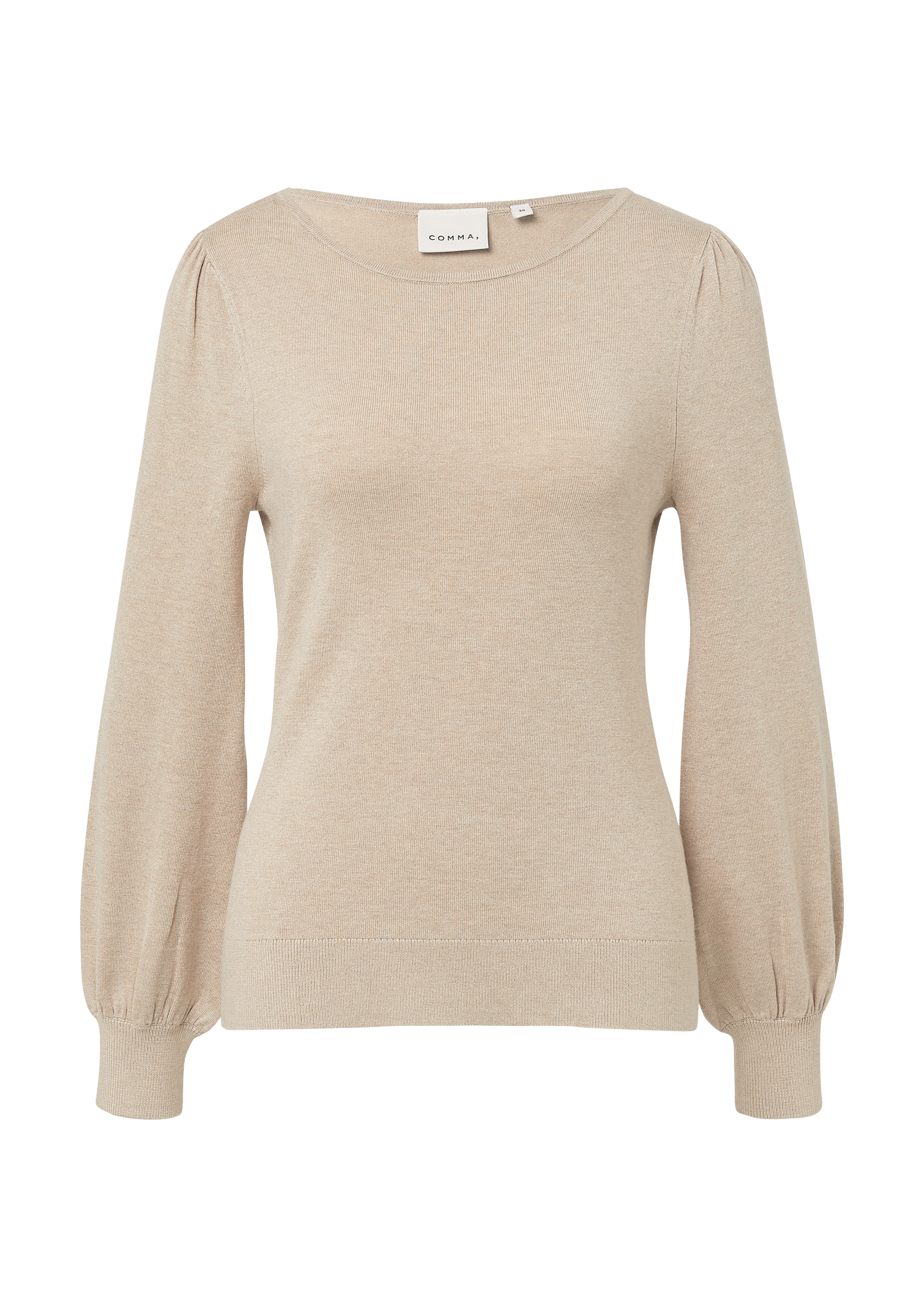 COMMA Sweater in Beige: front