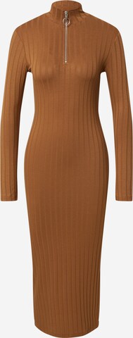 EDITED Dress 'Felicitas' in Brown: front