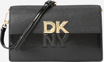 DKNY Клъч 'ECHO' в черно: отпред