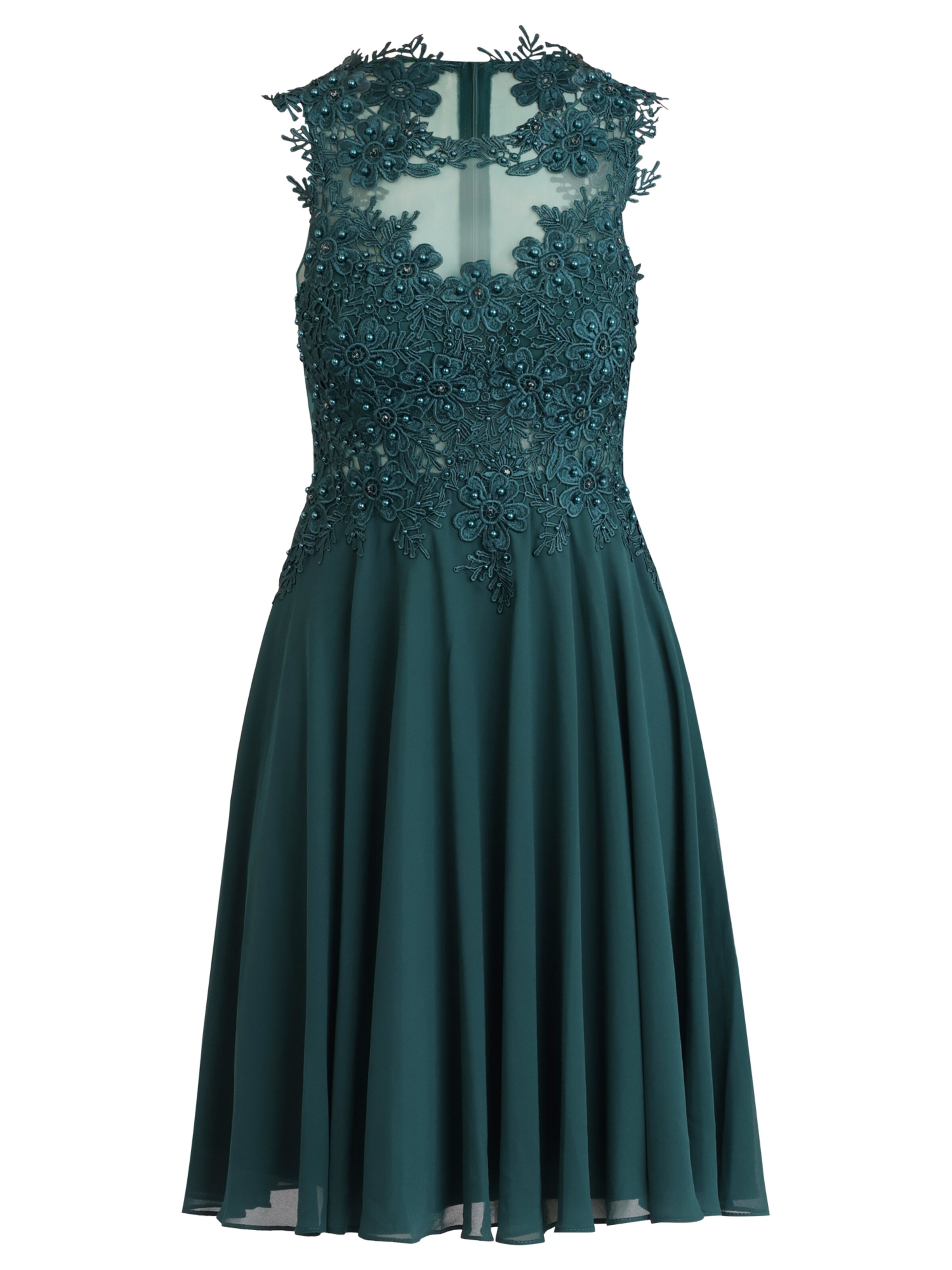 APART Cocktail Dress in Green: front
