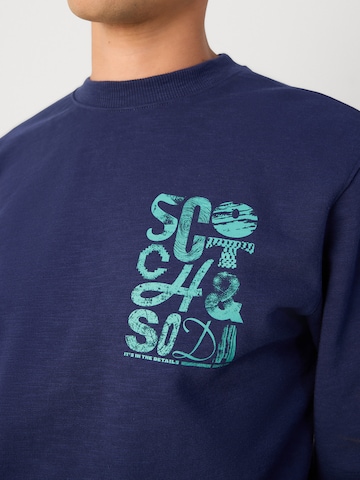 SCOTCH & SODA Свитшот в Синий