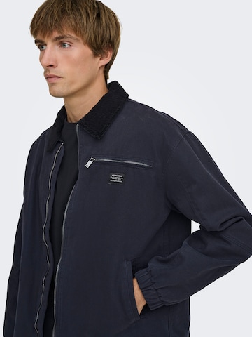 Only & Sons - Chaqueta de entretiempo 'ONSROBERT' en azul