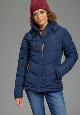 KangaROOS Winter Jacket in Blue: front