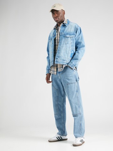 KARL LAGERFELD JEANS Tussenjas in Blauw