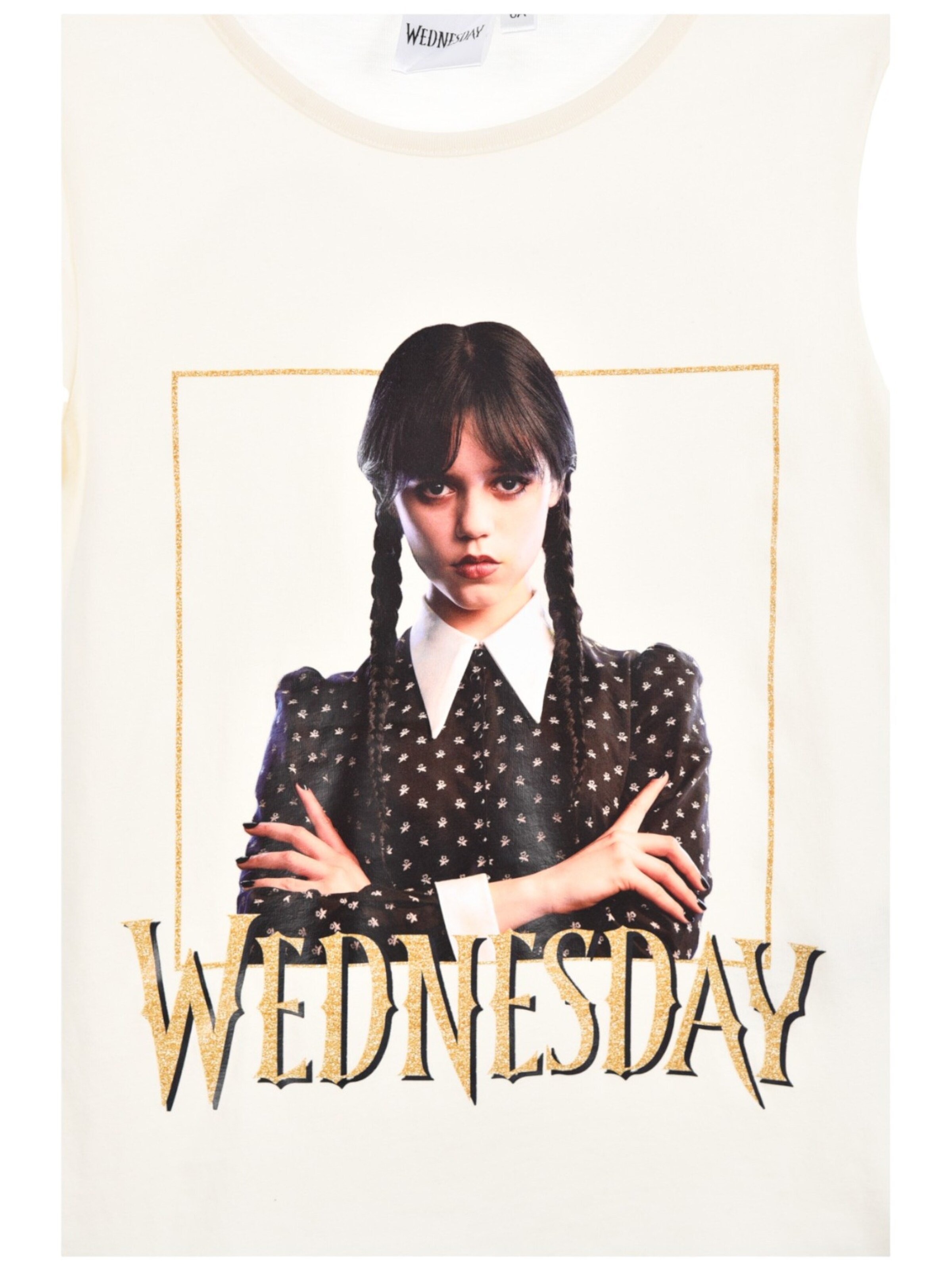 Wednesday Shirt 'Wednesday T-Shirt'‌‌‌‌‌‌‌‌‌ in Weiß