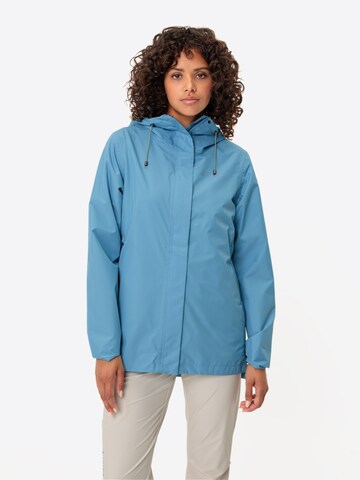 VAUDE Outdoorjas 'Mineo 2L' in Blauw: voorkant