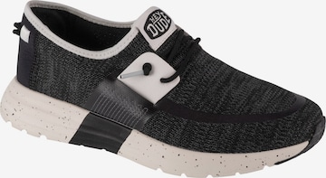 HEY DUDE Mocassins in Zwart: voorkant