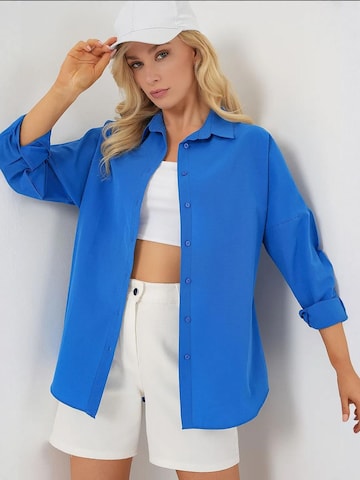 T-shirt Bigdart en bleu : devant