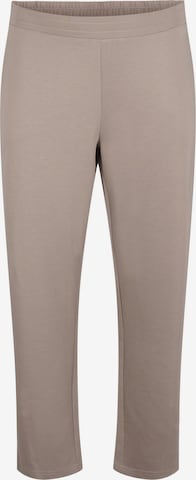 Pantalon 'MALISA' Zizzi en beige : devant