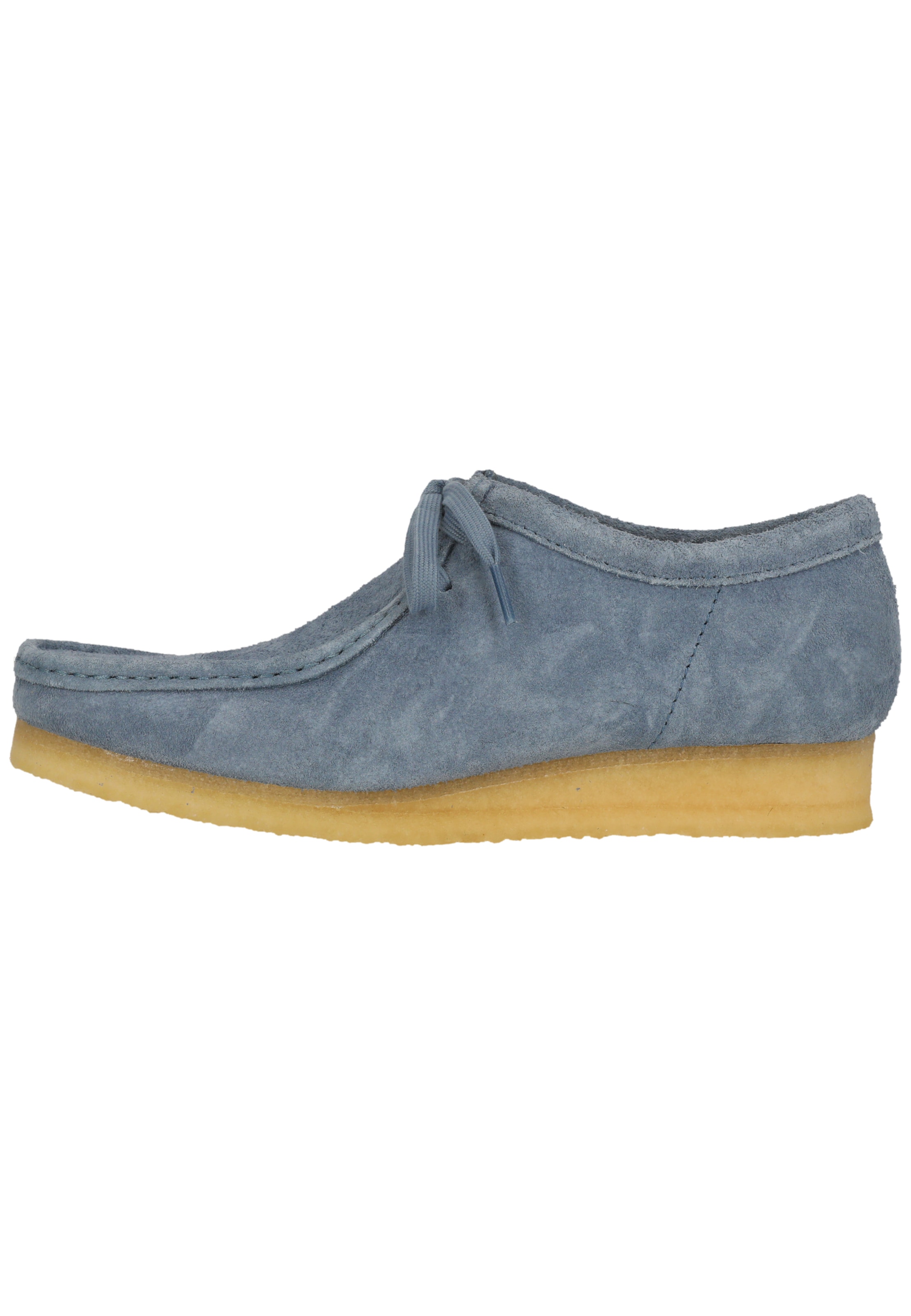 CLARKS Lace-up shoe 'Wallabee' in Blue