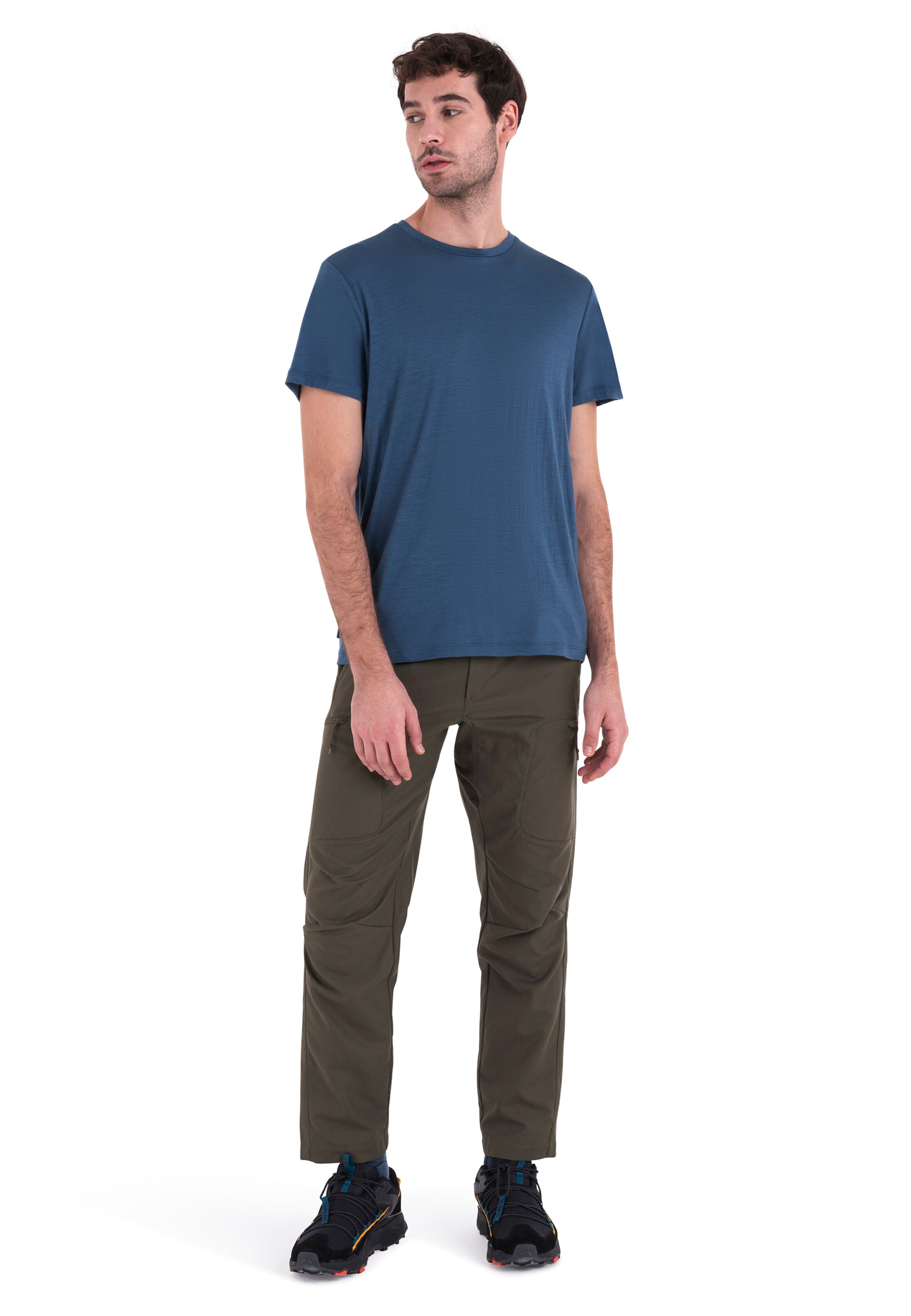 ICEBREAKER Funkčné tričko 'Tech Lite III' - Modrá